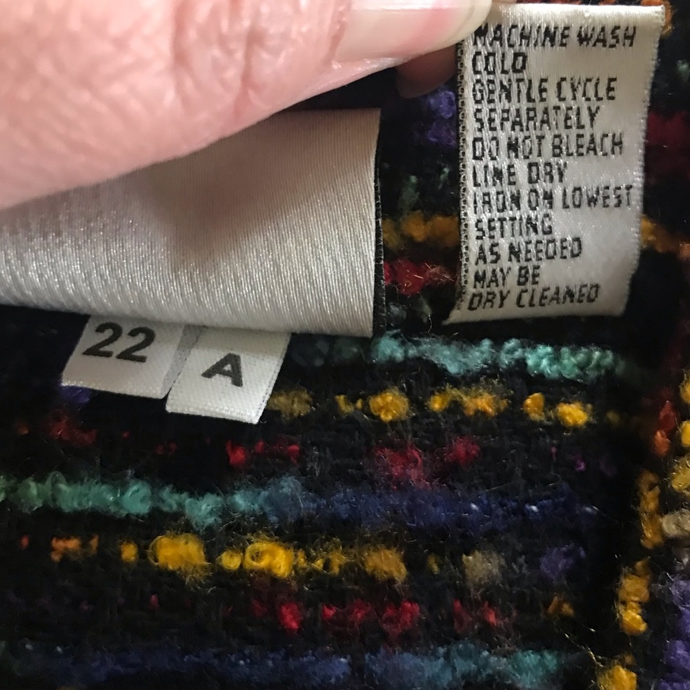 Chico’s Multi-color Jacket Size 1 - Picture 10 of 14